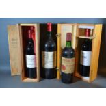 One Bottle Chateau Figeac Premier Grand Cru Classe St Emilion 1970, red wine together with one