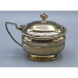 A George III Silver Large Mustard London 1810, maker's mark NH