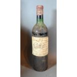 One Bottle Chateau Margaux Premier Grand Cru Classe 1967, red wine
