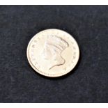 USA 1862 (Retro) Dollar, 15mm Dia, Indian Head