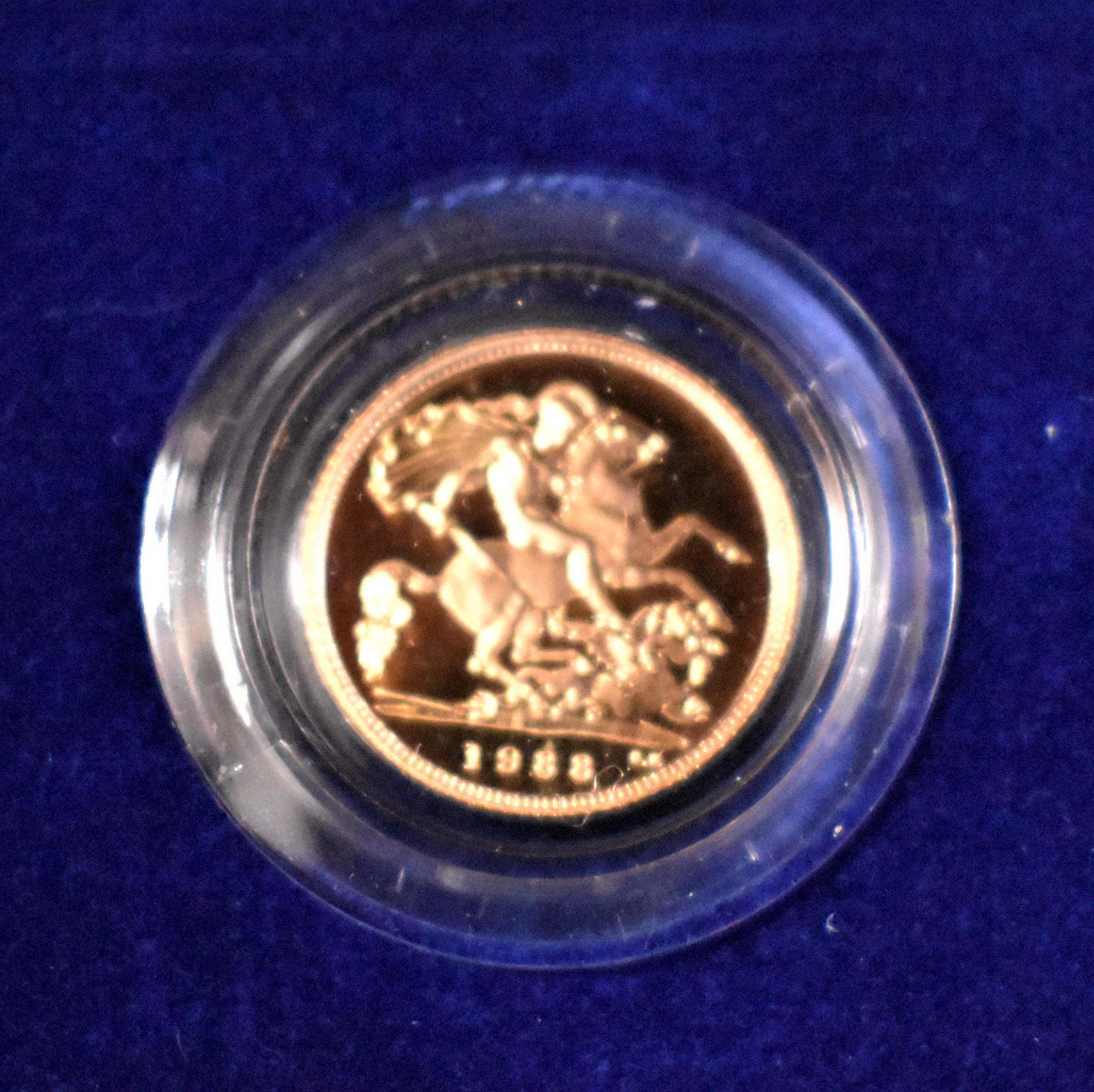 Gold Proof Half Sovereign 1988, Royal Mint 845 of 7074 with certificate. - Image 2 of 2