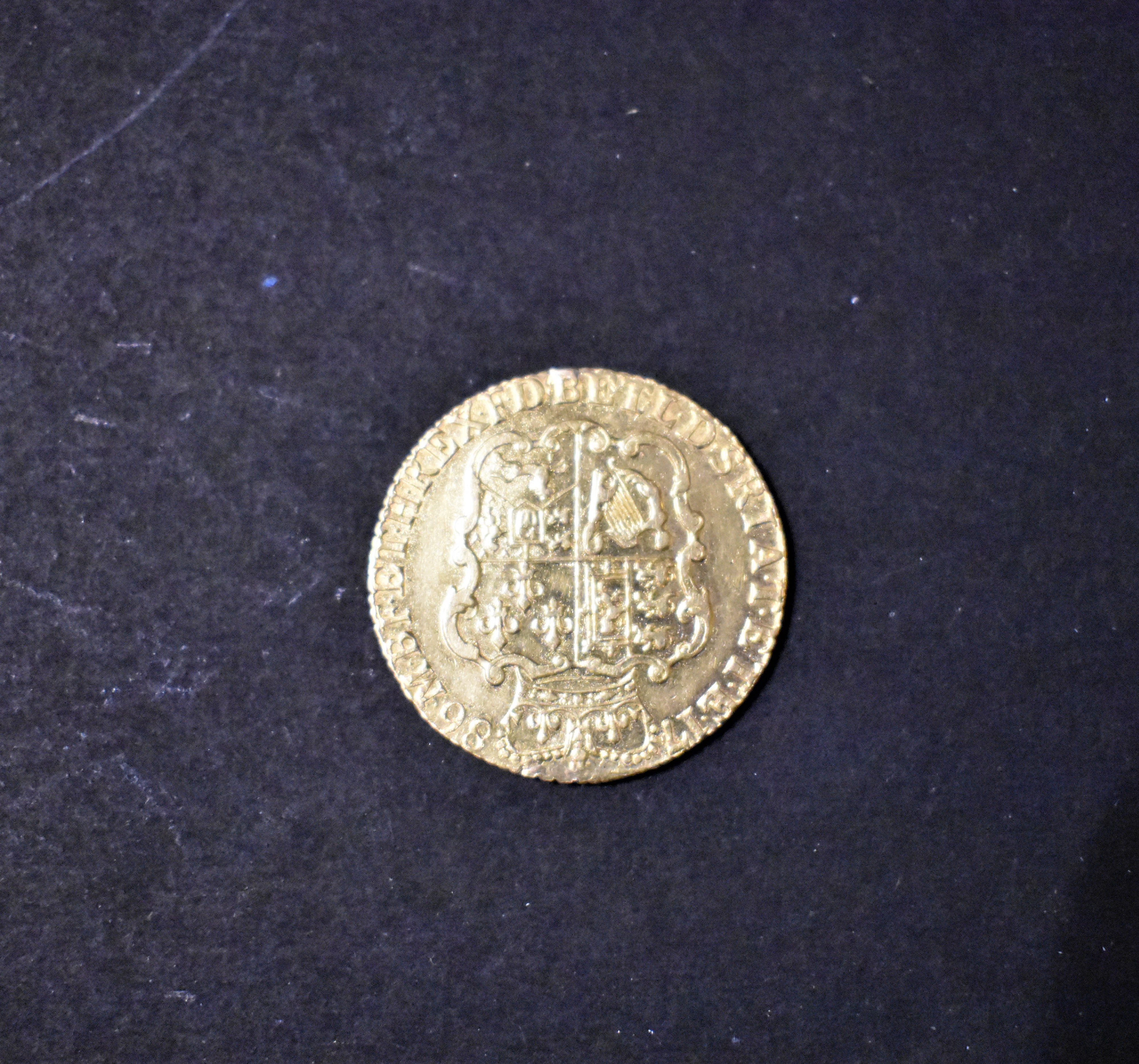 Gold 1786 Guinea George III, GVF, S. 3728 (Ex Mount) - Image 2 of 2