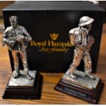 Royal Hampshire Art Foundry Pewter Soldiers (2), of The Royal Corps of Signals and SAS Regiment