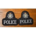 Bedfordshire Police Cloth Pullover Patches (2) EIIR Crown