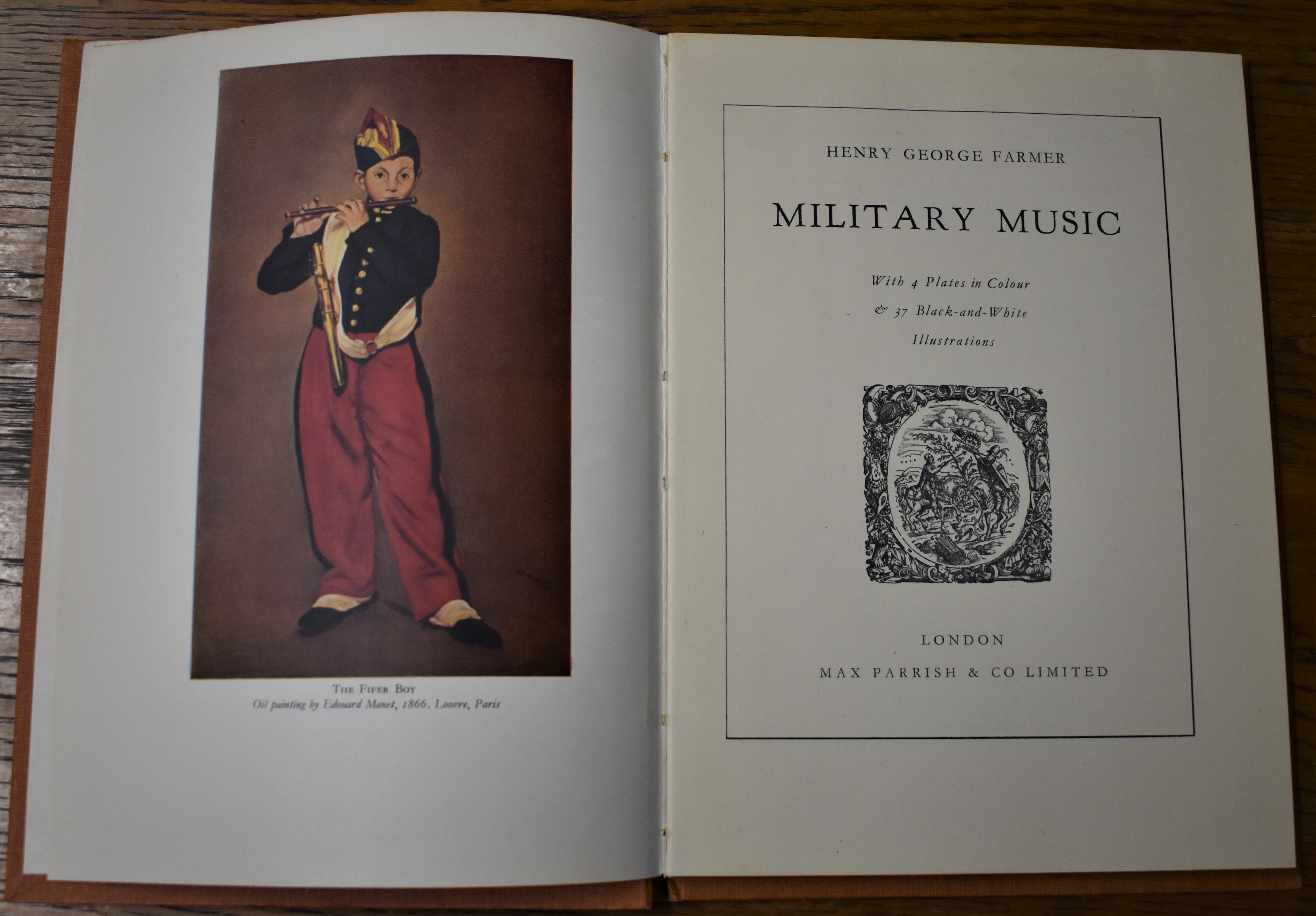 Military Music by Henry George Farmer, a scarce book on the history of British Military Bands. - Image 2 of 2