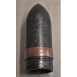 German WWII 3.7cm Pak/KWK 36 PzGr Patr .A.P. Projectile Head without Cap for the A.T. Gun, very good