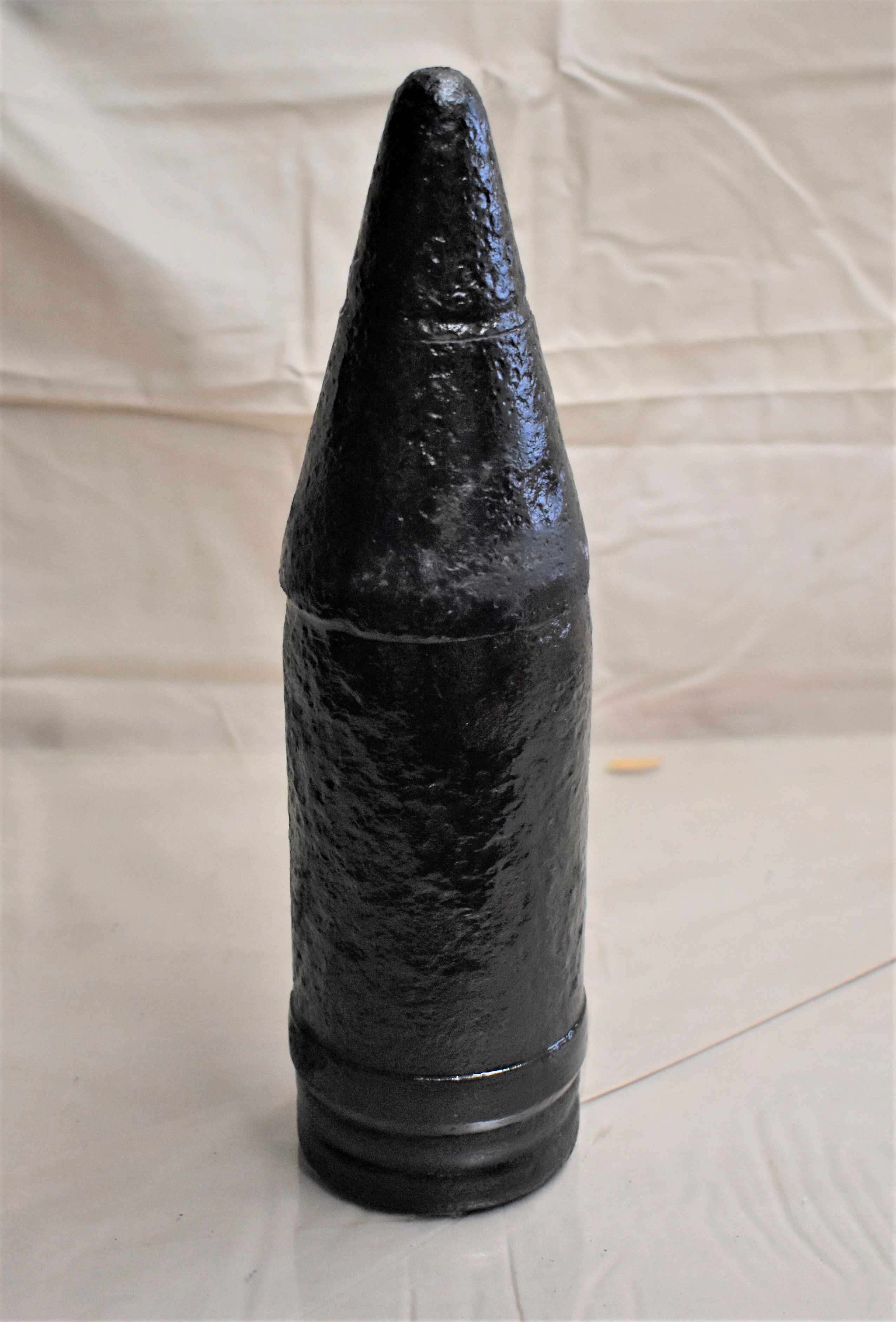 German WWII A.P. Projectile with Ballistic Cap and Piercing Cap, Type 39, 75-mm Pzgr. Pair. 39 PAK - Image 4 of 4