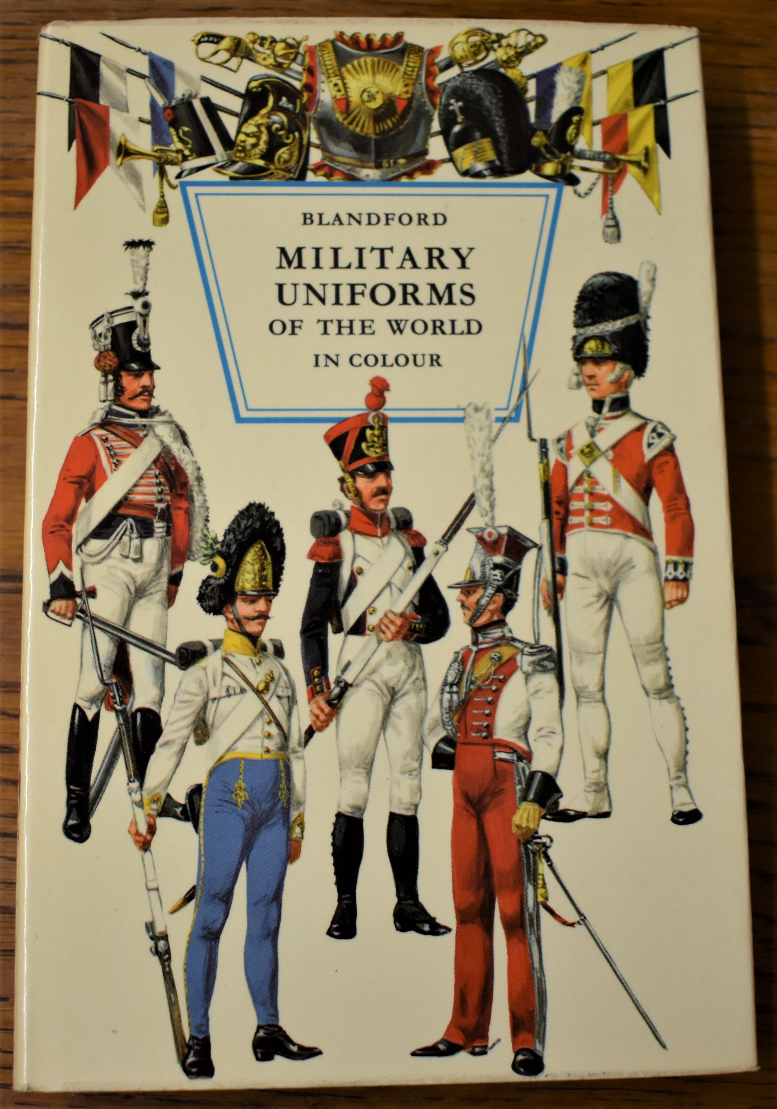 Military Uniforms of the World in Colour by Blandford, written by Preben Kannik.