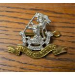 The Duke of Wellington's Own (West Riding) Regiment Other Ranks Cap Badge (Bi-metal)