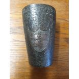 British Victorian Military Marksman Award Trophy Cup Presented to CrSergt Perkins by Lt W. Tilden