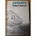 Airships in Peace and War by Robert Jackson, published by Cassell 1971. Hardback with original