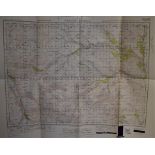 Scotland - 'Strath Oykell' War Office Edition, Ordnance survey map, sheet 20. Published 1949 -