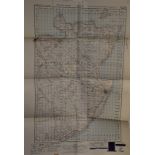 Scotland 'Wick' sheet 12, War Office Edition - ordnance survey map, published 1950. Folded in mint