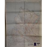 Scotland 'Cape Wrath' War Office Edition Ordnance Survey map, sheet 9 - Published 1950, folded, mint