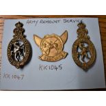 Army Remount Service Boer War Cap Badge (Gilding-metal), slider, first type. K&K: 1045. Scarce-