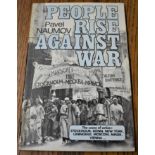 People Rise Against War - The scene of action: Stockholm, Bonn, New York, Leningrad, Minsk,