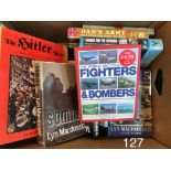 Military & War (21) mixed books including 'Thanks for the Memory' Laddie Lucas, Somme by Lyn