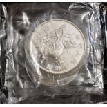 China 1997 10 Yuan and 5 Yuan Silver Unicorn Proof, encased