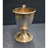 Vintage Silver Handled Christening Cup-hallmarked London 1787, made by Hester Bateman, Approx. 8cm-