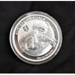 Australia 2012 Silver Dollar, Koala, capsuled