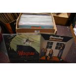 Vinyl Collection in a box (60) Genres: Country and classical such as Wagner, Beethoven, Johnny Cash,