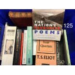 POETRY 15 x Old and Modern Poetry & Poem books including The Annotated Oscar Wilde, Four Quartets by
