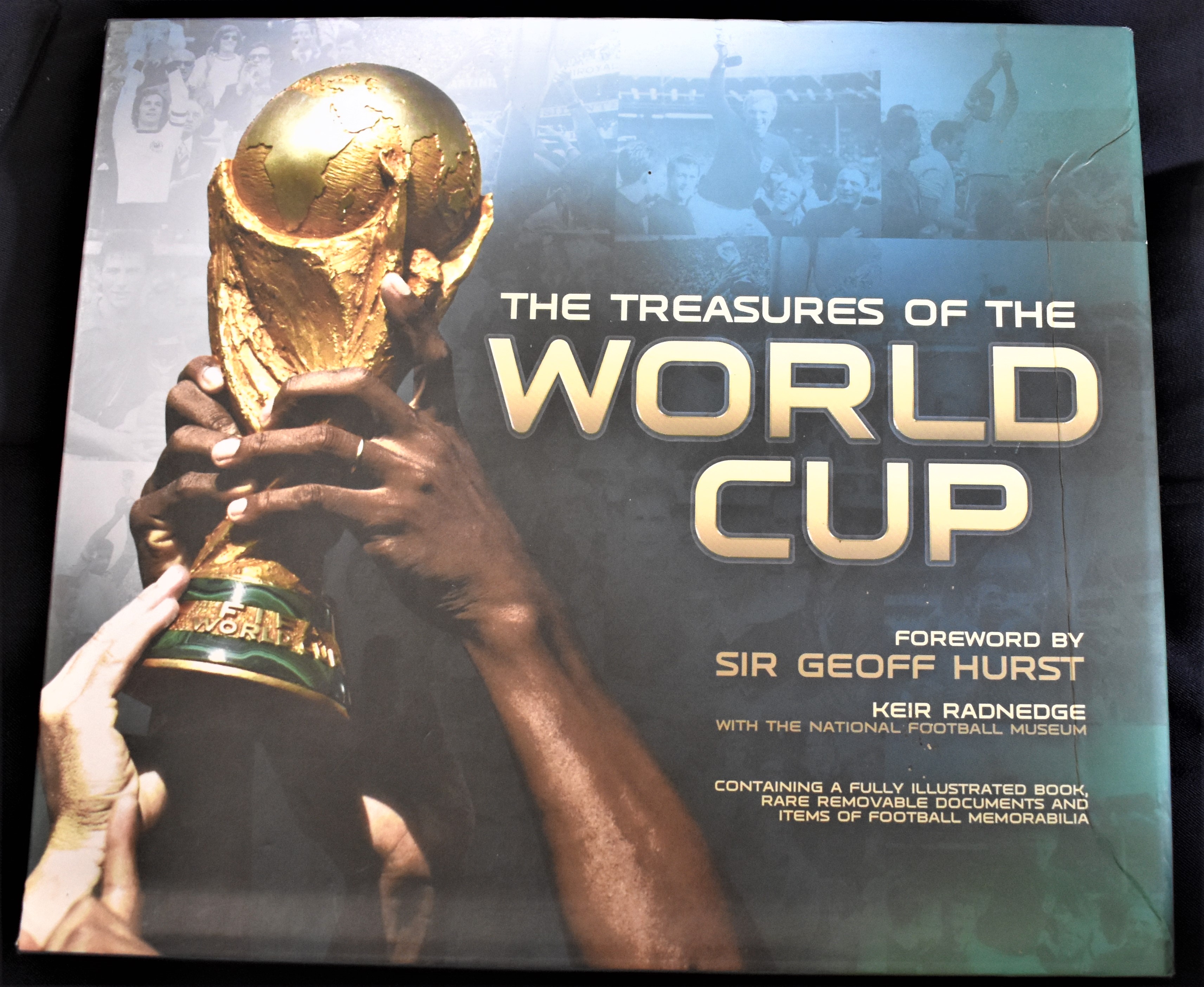 The Treasures of the World Cup Deluxe Edition book Foreword by Sir Geoff Hurst