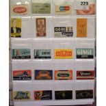 Vintage Safety Razor Blade Collection dating 1930's onward, including: G.i. Gibson, Olympionik,