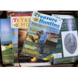 Magazines: Treasure Hunting Magazines 50+ mostly 1980s issues on metal detecting