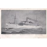 H.M. Transport "Dongola", photo J.W. Okley, used Bombay, India 1902