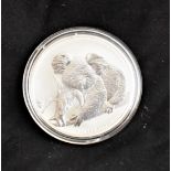 Australia 2010 Silver Dollar, Koala, capsuled