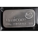 Silver Bar 100 Grams