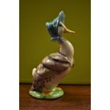 Beatrix Potter "Jemima Puddle-Duck" figurine by Beswick F. Warne & Co., England. First version