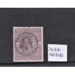 Great Britain 1911 2s6d dull reddish purple, S 316, superb very fine used c.d.s., example