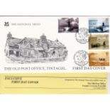 Great Britain 2001 (April 10th) Submarine set on National Trust Old Post Office Cover with