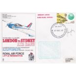 Great Britain 1969 RAF Cover, London-Sydney Air Race signed, Emergency Landing, Flores Island,