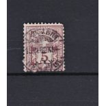 Switzerland 1882 SG 122 fine used 5c Michel 4b. Cat £110