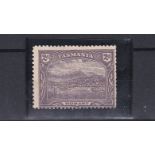 Australia (Tasmania) 1905 2d Plum, Perf 12 1/2x12 SG 25 1d m/mint rare. T44 SG Cat $450