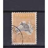 Australia 1915 5/- Grey & Yellow SG 30, Fine Used