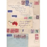 Australia - An accumulation of cover with a good range of First Day Covers, also Aerogrammes, odd