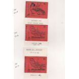 Great Britain (Booklets) 1968-1970 6/- Booklets 18 Different. Cat £70+