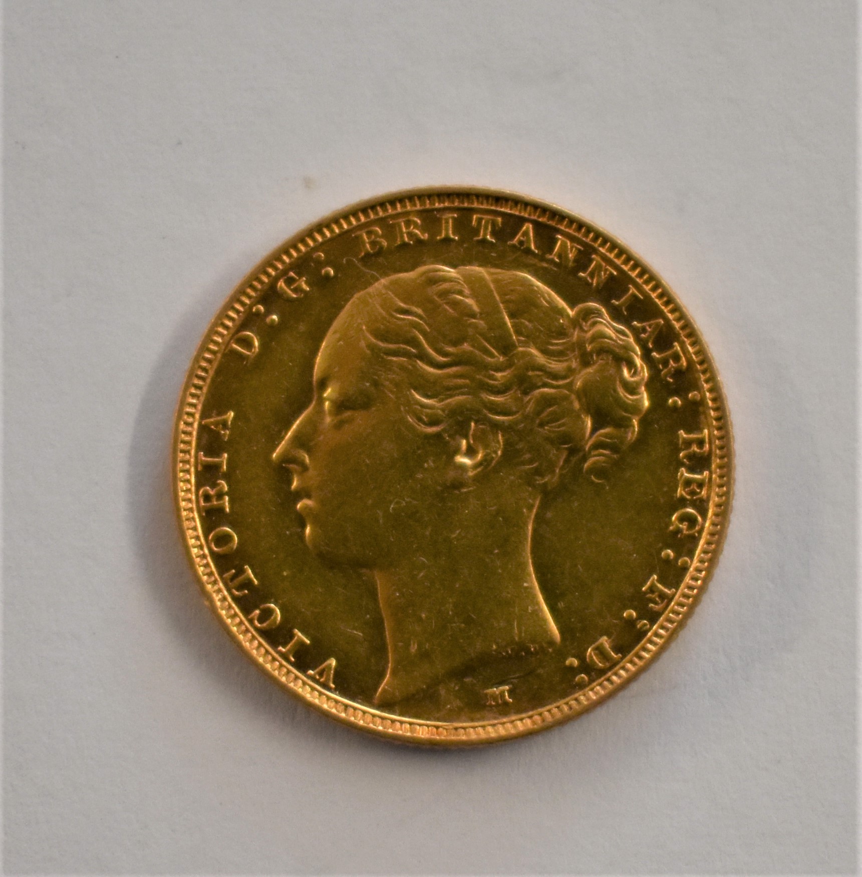 Gold 1886M Victoria Sovereign, EF