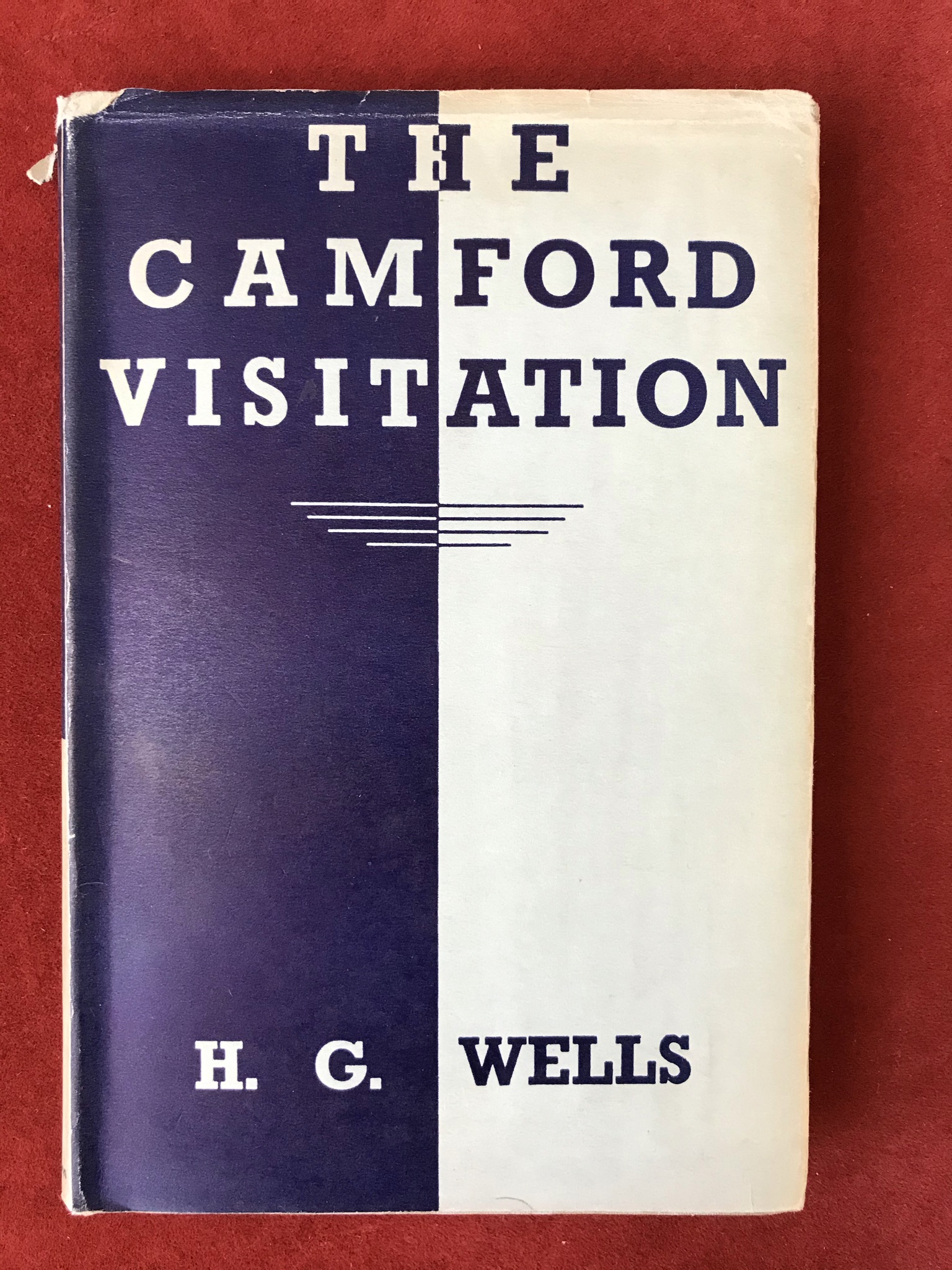 The Camford Visitation First edition with D/W, 1937