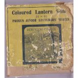 Robinson Crusoe Magic Lantern Coloured Lantern Slides (Set of 8), ROBINSON CRUSOË is part 611 of the