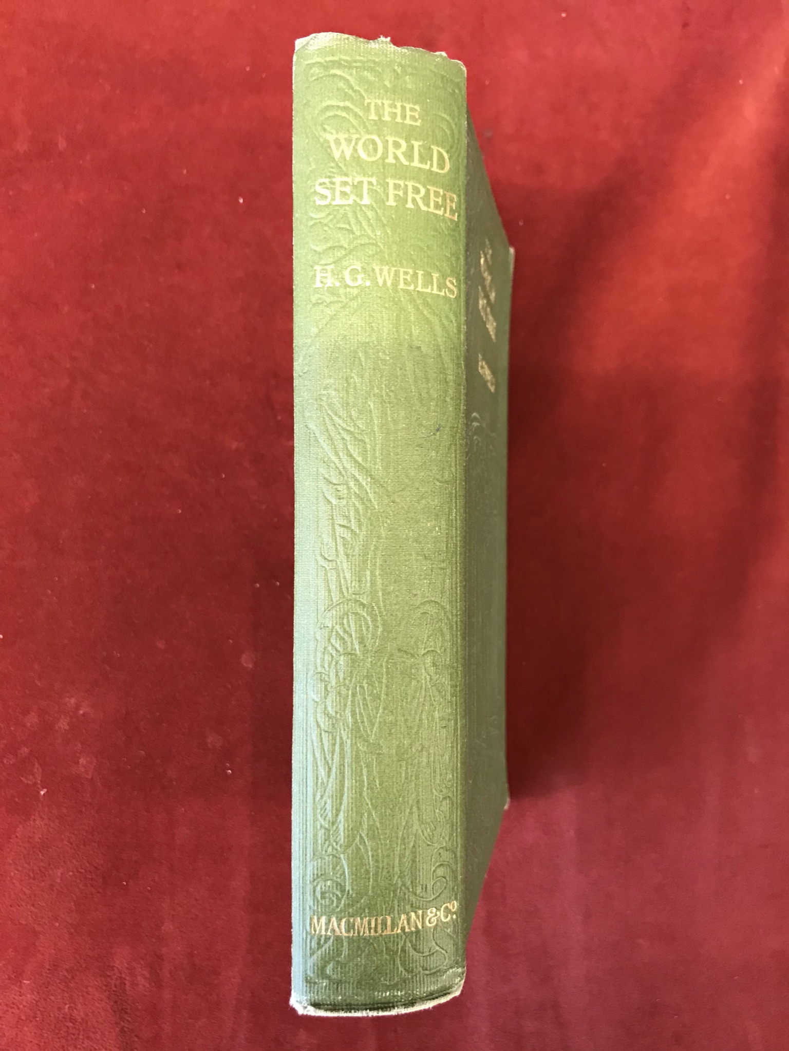 The World Set Free First edition, 1914 - Image 2 of 3