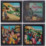 The Pied Piper of Hamelin Magic Lantern Coloured Lantern Slides, THE PIED PIPER OF HAMELIN is part