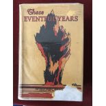 These Eventful Years two volumes. Volume one with D/W good condition, volume two no D/W fair