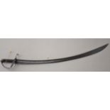 British Tulwar Pattern made Cockburn and co, hilt marked 2/7, This has an 1821 light cavalry pattern