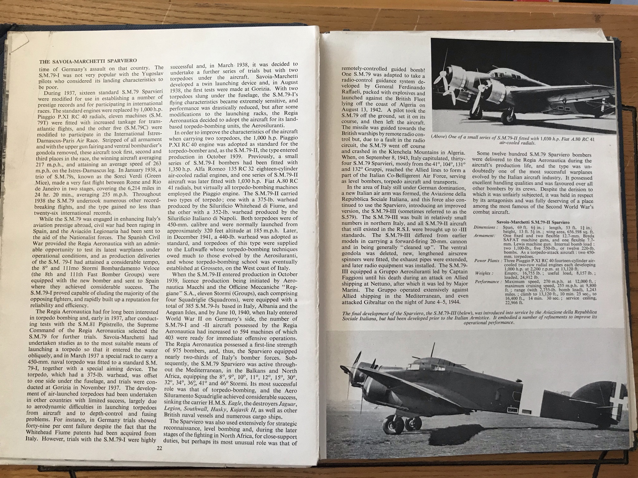 Famous Bombers of the Second World War by William Green, first printing 1959, with R.A.F. Regiment - Image 2 of 2