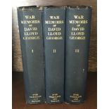 The War Memoirs of David Lloyd George (6 volumes) 1933 Hardback